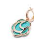 18K rose gold Ton Joli diamond earrings